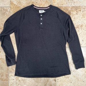 Normal Brand long sleeve Henley, XL